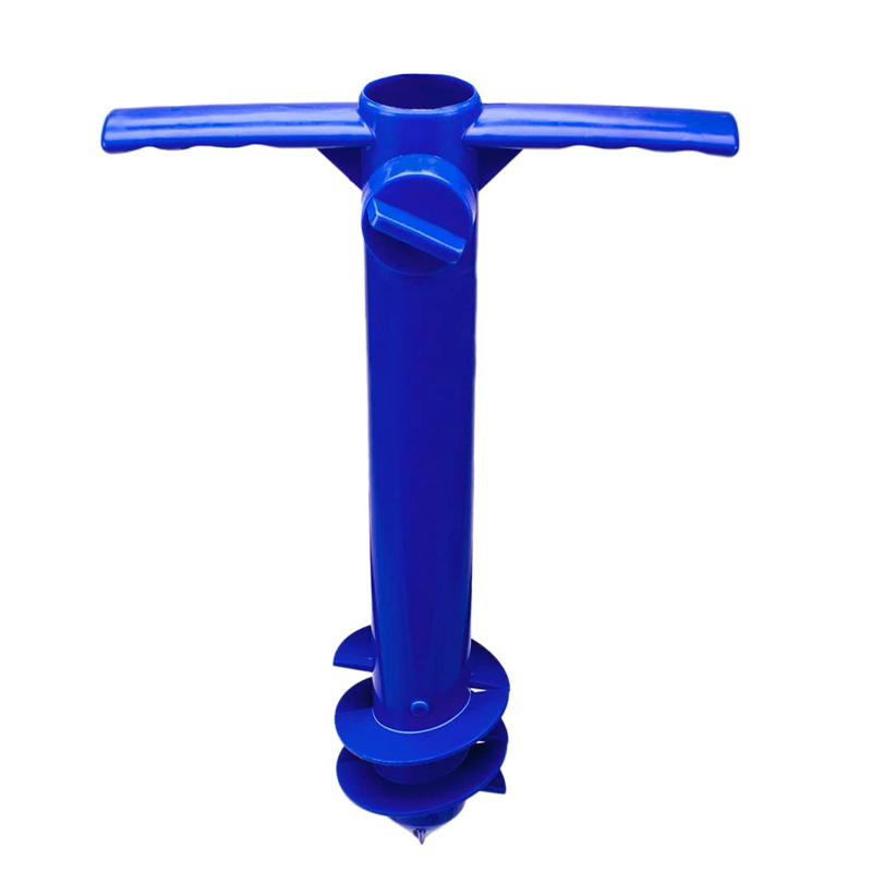 Portable outdoor pp plastic high-quality spiral beach umbrella anchor UA1903