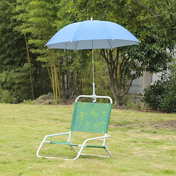 ইউভি সুরক্ষা বু 1902 সহ ক্লিপ বিচ ছাতা