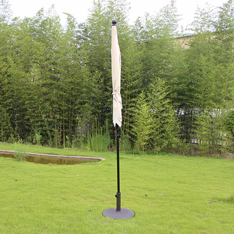 টিল্ট জিপি 1902-2 সহ স্টিলের আয়তক্ষেত্র ছাতা