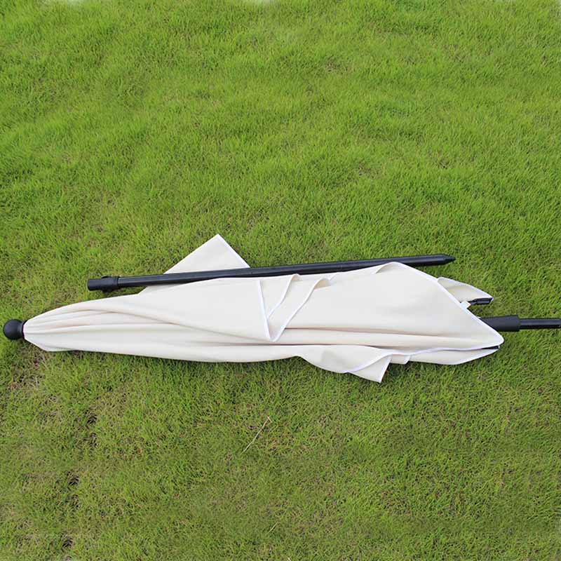 টিল্ট জিপি 1902-2 সহ স্টিলের আয়তক্ষেত্র ছাতা