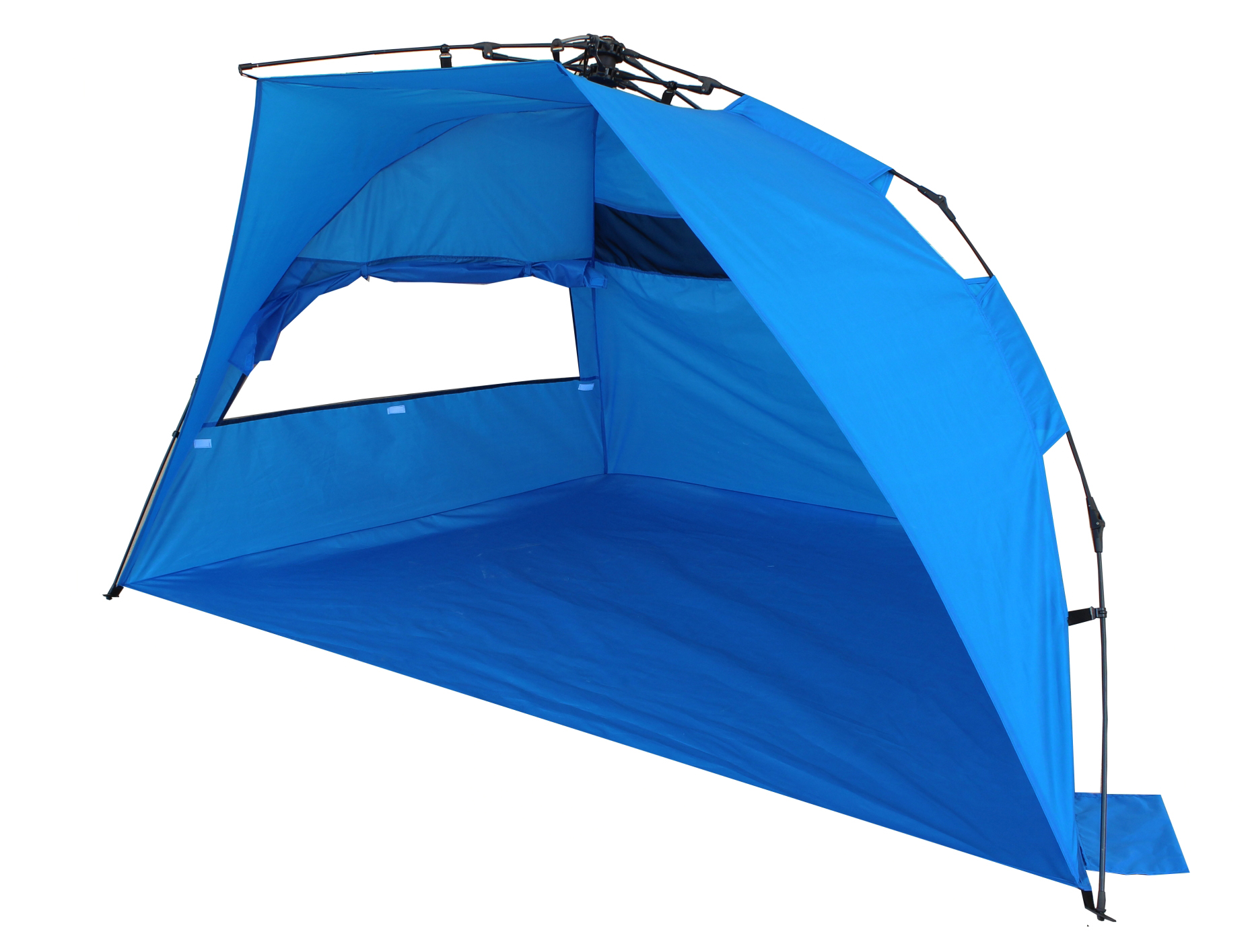 190t পলিয়েস্টার পোর্টেবল ডাবল আউটডোর ওয়াটারপ্রুফ এবং ইউভি-প্রুফ তাত্ক্ষণিক ক্যাবানা দুটি প্রাপ্তবয়স্কদের জন্য টিএন 1909 পিইউ লেপ সহ