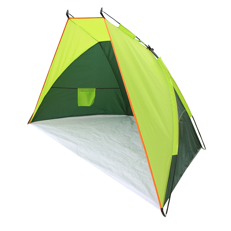 230x130x135CM185T নাইলন ওয়াটারপ্রুফ টিয়ার-রেজিস্ট্যান্ট কুইক বিল্ড ডাবল লাইটওয়েট আউটডোর বিচ কেবিন টিএন 1906